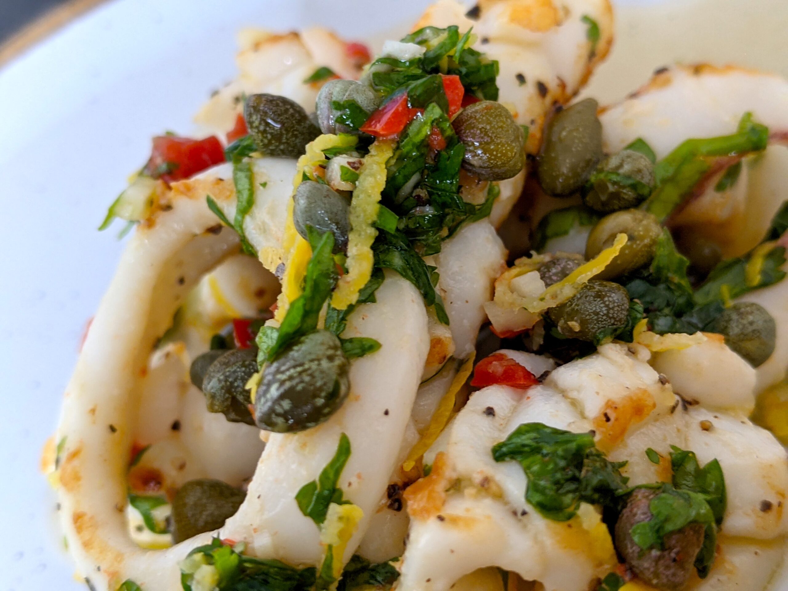 Chargrilled Squid